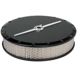 14in Air Cleaner Strmlne Black - Billet Specialties 15824