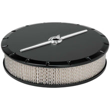 Load image into Gallery viewer, 14in Air Cleaner Strmlne Black - Billet Specialties 15824