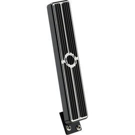 Gas Pedal Floor Mount 55-57 CHevy Black - Billet Specialties 199255