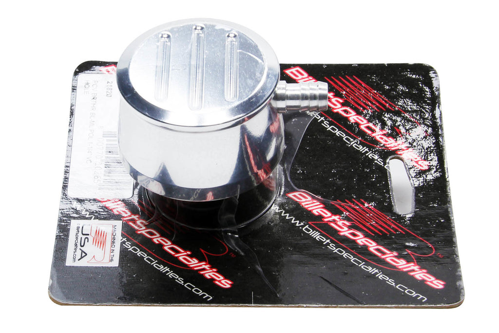 Polished PCV Breather Ball Milled - Billet Specialties 21820