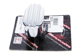 Billet PCV Breather Oval Ribbed 1-1/4in VC Hole - Billet Specialties 21950