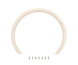 Steering Wheel Half Wrap 14in D-Shape No Leather - Billet Specialties 28700