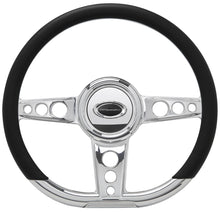 Load image into Gallery viewer, Steering Wheel 14in D- Shape Trans Am Polished - Billet Specialties 29427