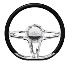 Load image into Gallery viewer, Steering Wheel 14in D-Shape Victory Polished - Billet Specialties 29441
