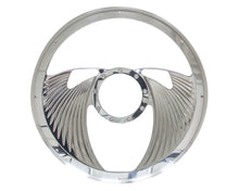 Load image into Gallery viewer, Half Wrap Steering Wheel -Eagle Polished - Billet Specialties 29825
