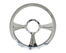 GTX01 Half Wrap Steering Wheel - Billet Specialties 30935