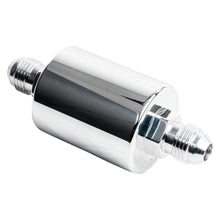 Load image into Gallery viewer, In Line Fuel Filter -6AN Ends Polished - Billet Specialties 42230