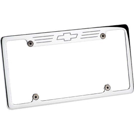 License Frame Bowtie- Polished - Billet Specialties 55623