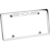License Frame Bowtie- Polished - Billet Specialties 55623