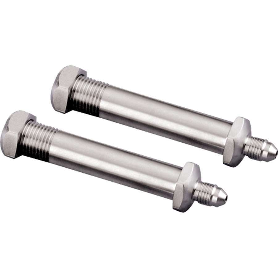 Thru-Frame Fittings -3an x 1/8in npt Long - Billet Specialties 66310