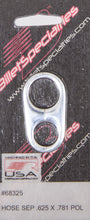 Load image into Gallery viewer, Hose Seperator .625x.781 Polished - Billet Specialties 68325