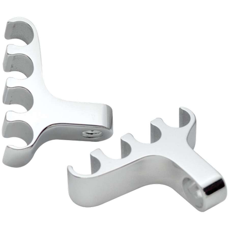 Plug Wire Separators 8.5mm 4 Wire V/C Mount - Billet Specialties 69704