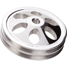 Load image into Gallery viewer, Power Steering Pulley 2 Groove Keyway 66-76 GM - Billet Specialties 86220