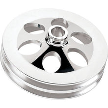 Load image into Gallery viewer, Power Steering Pulley 2 Groove Press on 77-  GM - Billet Specialties 86520