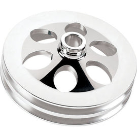 Power Steering Pulley 2 Groove Press on 77-  GM - Billet Specialties 86520