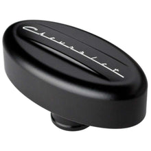 Load image into Gallery viewer, Breather Valve Cover Retro Black Chevrolet - Billet Specialties BLK20923