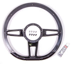 Steering Wheel Formula D-Shaped 14in Black - Billet Specialties BLK29409