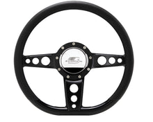 Load image into Gallery viewer, Steering Wheel 14in D- Shape Trans Am Black - Billet Specialties BLK29427