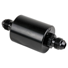 Load image into Gallery viewer, In Line Fuel Filter -6AN Ends Black - Billet Specialties BLK42230