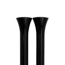 Load image into Gallery viewer, Door Lock Knobs Smooth Black Pair - Billet Specialties BLK45910