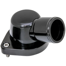 Load image into Gallery viewer, Thermostat Housing 15 Degree LS 10-Up Black - Billet Specialties BLK90335