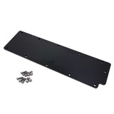 LS Plain Valley Cover Black - Billet Specialties BLK95059