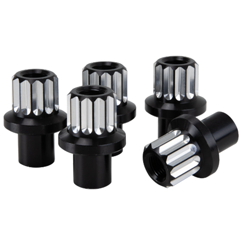 Race Lug Nuts 5 Pack 1/2-20 x 3/4in - Billet Specialties LNRMS122075