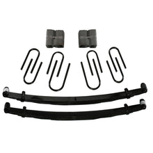 Load image into Gallery viewer, Chevy/GMC Lift Kit 2.5 Inch Lift 73-87 Pickup/Suburban Includes Front Leaf Springs Front/Rear U Bolt Kits Bushing Kit Rear Block Skyjacker