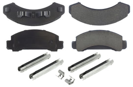 Posi-Quiet Ceramic Brake Pads with Shims and Har - Centric Parts 105.0387