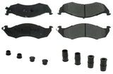 Posi-Quiet Ceramic Brake Pads with Shims and Har - Centric Parts 105.0576