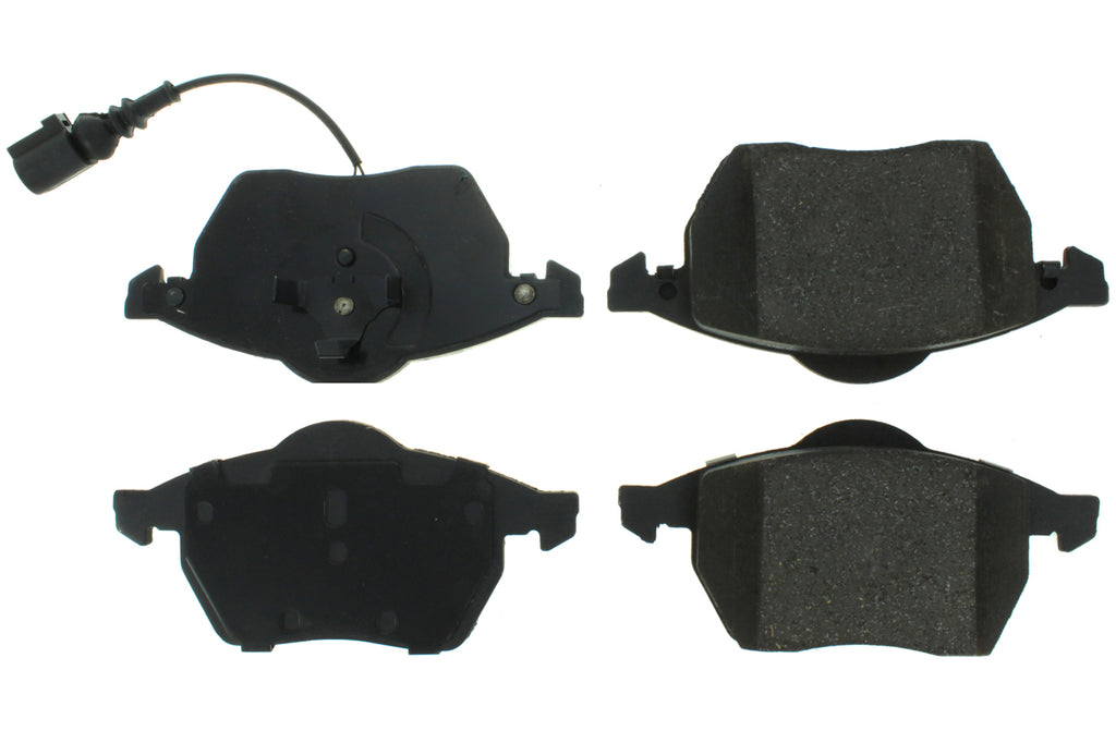 Centric Parts Posi-Quiet Ceramic Brake Pads with Shims and Har