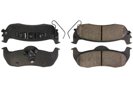 Posi-Quiet Ceramic Brake Pads with Shims and Har - Centric Parts 105.1041