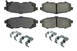 Posi-Quiet Ceramic Brake Pads with Shims and Har - Centric Parts 105.1073
