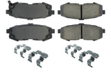 Posi-Quiet Ceramic Brake Pads with Shims and Har - Centric Parts 105.1073