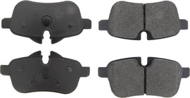 Posi-Quiet Ceramic Brake Pads with Shims and Har - Centric Parts 105.1433