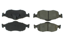 Posi-Quiet Extended Wear Brake Pads with Shims a - Centric Parts 106.0648