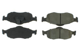 Posi-Quiet Extended Wear Brake Pads with Shims a - Centric Parts 106.0648