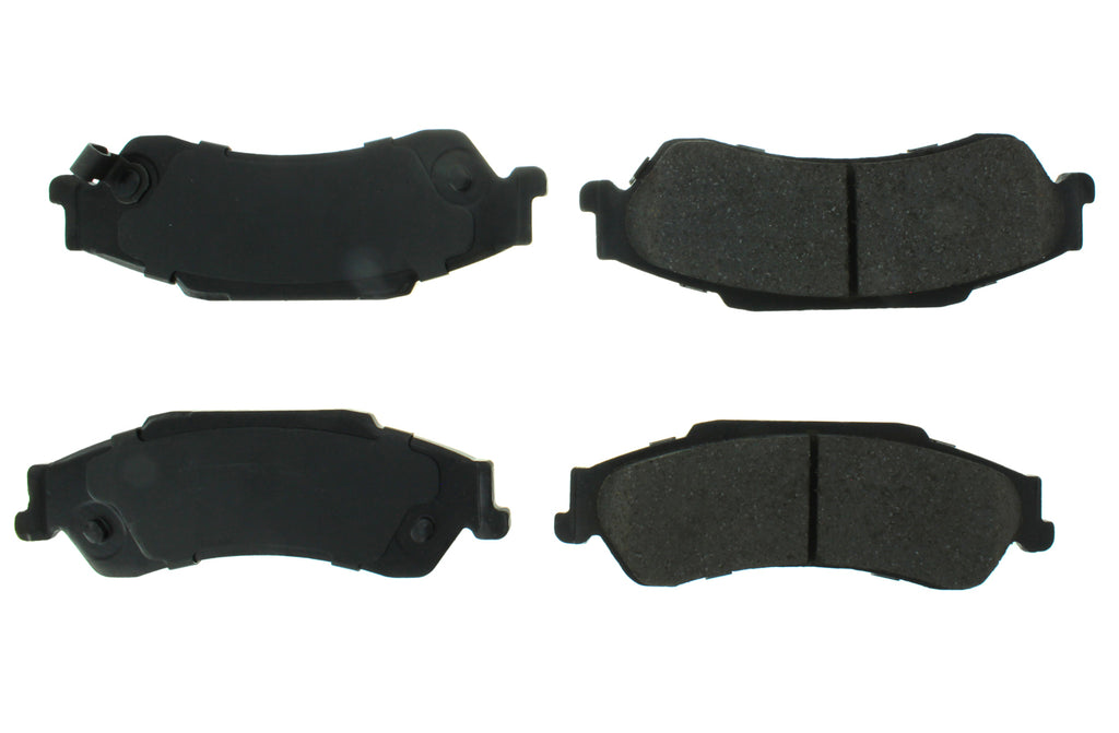Posi-Quiet Extended Wear Brake Pads with Shims a - Centric Parts 106.0729