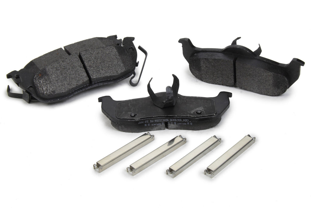 Posi-Quiet Extended Wear Brake Pads with Shims a - Centric Parts 106.1041