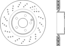 Load image into Gallery viewer, Premium OE Design Drille d Brake Rotor - Centric Parts 128.3512