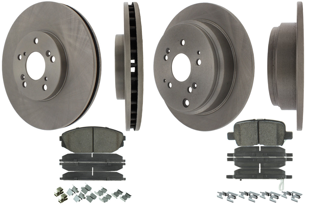 Select Axle Pack 4 Wheel - Centric Parts 905.40058