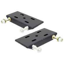 Load image into Gallery viewer, HD Leaf Spring Plates For Use w/2 1/2 Inch Springs 87-95 Wrangler YJ Front Includes Shock and Sway Bar Mounts Pair RockJock 4x4
