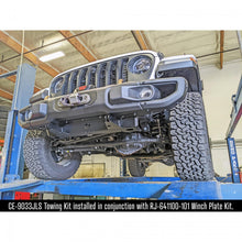 Load image into Gallery viewer, Tow Bar Mounting Kit 18-Up Wrangler JL 20-Up Gladiator w/ Steel Bumper Bolt-On Includes Mounting Plate Tow Bar Attaching Forks Hardware For Use w/ CE-9033F RockJock 4x4