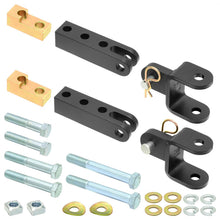 Load image into Gallery viewer, Tow Bar Mounting Kit 97-06 Wrangler TJ/LJ Front Bolt-On Includes Mounting Hardware Works w/Stock/And Most Aftermarket Bumpers For Use w/ CE-9033F RockJock 4x4
