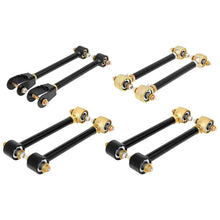 Load image into Gallery viewer, Johnny Joint Control Arm Set 97-06 Wrangler TJ and LJ Unlimited Adjustable w/ Double Adjustable Rear Upper Arms Set Of 8 RockJock 4x4