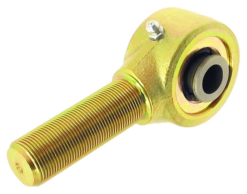 Narrow Forged Johnny Joint 2 Inch 1.600 Inch X 0.562 Inch Ball 7/8 Inch-14 Right Hand Threaded Shank Externally Greased Each RockJock 4x4