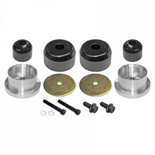 Load image into Gallery viewer, Bump Stop Kit 97-06 Wrangler TJ/LJ Rear Includes Polyurethane Bump Stops Aluminum Spacers Hardware RockJock 4x4