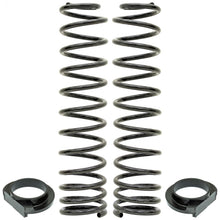 Load image into Gallery viewer, Front Coil Springs 18-Up Wrangler JL 4 Inch Lift Includes Urethane Isolators Pair RockJock 4x4