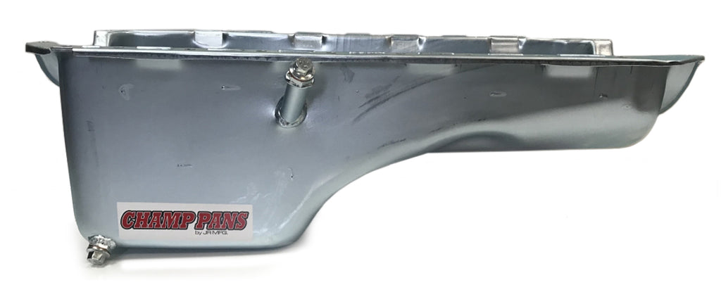 BBC Oil Pan - Stock Appearing w/Windage Tray - Champ Pans CP207