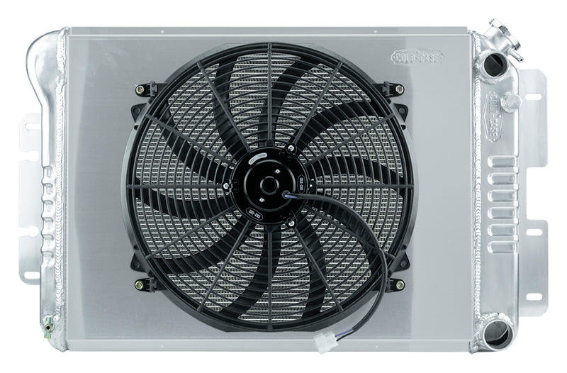 67-69 Camaro/Firebird LS SWAP Aluminum Radiator And 16 Inch Fan Kit Cold Case Radiators